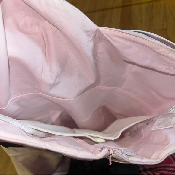 Satin Pink Balloon Dress with Jewel and Black Tie - Picture 7 of 11